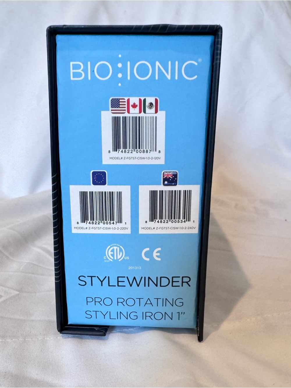 Bio Ionic StyleWinder Pro Rotating Styling Iron - White - Picture 2 of 9